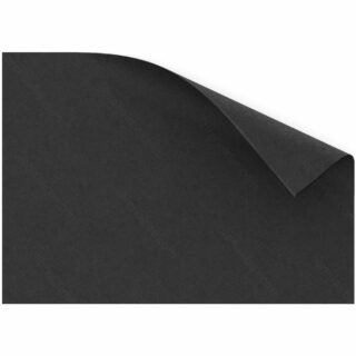 Goma Eva Lisa, Pliego de 50 x 70 cm, Negro