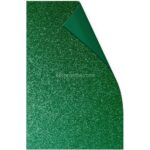 Hoja de Goma Eva con Glitter - Brillo Tamaño Oficio - Verde