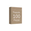 Paquete 100 Sobres de Papel Kraft - Manila 1-2 Oficio (18 X 23.8cm)