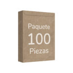Paquete 100 Sobres de Papel Kraft - Manila Carta (23 X 29.5 cm)