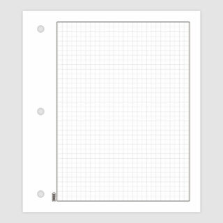 Paquete 500 Hojas de Carpeta de 3 Orificios con Cuadricula 5 mm IRBE Vista Librería IRBE Cochabamba Bolivia