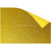 Pliego de Goma Eva con Glitter - Brillo (50 x 70 cm) Dorado