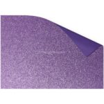 Pliego de Goma Eva con Glitter - Brillo (50 x 70 cm) Lila