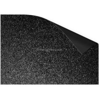 Pliego de Goma Eva con Glitter - Brillo (50 x 70 cm) Negro
