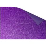 Pliego de Goma Eva con Glitter - Brillo (50 x 70 cm) Violeta