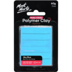 Arcilla Polimérica Mont Marte Signature 60 g - Azul Celeste