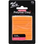 Arcilla Polimérica Mont Marte Signature 60 g - Naranja