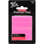Arcilla Polimérica Mont Marte Signature 60 g - Rosa Eléctrico