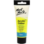 Pintura Acrílica Mont Marte Signature 75 ml - Amarillo Limón