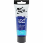 Pintura Acrílica Mont Marte Signature 75 ml - Azul Ftalocianina