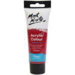 Pintura Acrílica Mont Marte Signature 75 ml - Carmesí
