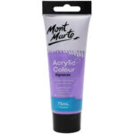 Pintura Acrílica Mont Marte Signature 75 ml - Morado Claro