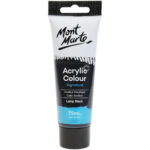Pintura Acrílica Mont Marte Signature 75 ml - Negro de Lámpara