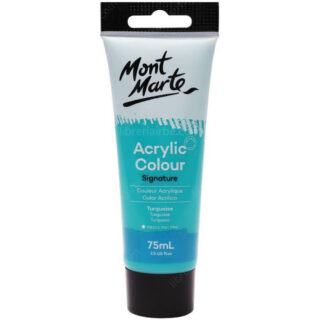 Pintura Acrílica Mont Marte Signature 75 ml - Turquesa