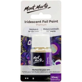 Pintura Laminada Iridiscente Foil Mont Marte Premium 20 ml