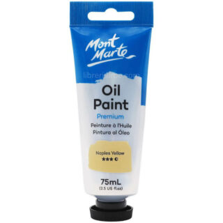 Pintura al Óleo Mont Marte Premium 75 ml - Amarillo Nápoles