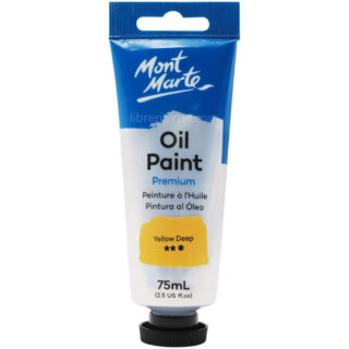 Pintura al Óleo Mont Marte Premium 75 ml - Amarillo Profundo