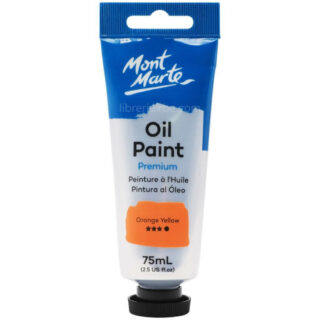 Pintura al Óleo Mont Marte Premium 75 ml - Naranja Amarillo
