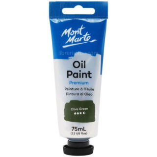 Pintura al Óleo Mont Marte Premium 75 ml - Verde Oliva