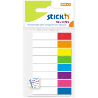 Set 160 Banderitas Adhesivas Semitransparentes Stick'n Film Index (45 x 8 mm) Básicos
