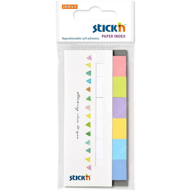Set 180 Banderitas Adhesivas Stick’n Paper Index (45 x 15 mm) Candy