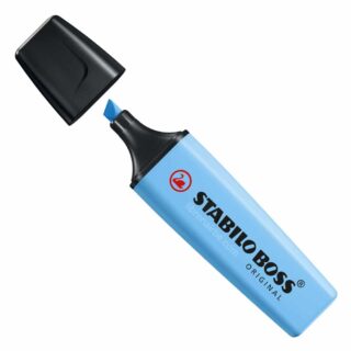 Resaltador STABILO BOSS Pastel – Azul Ventoso 70-158