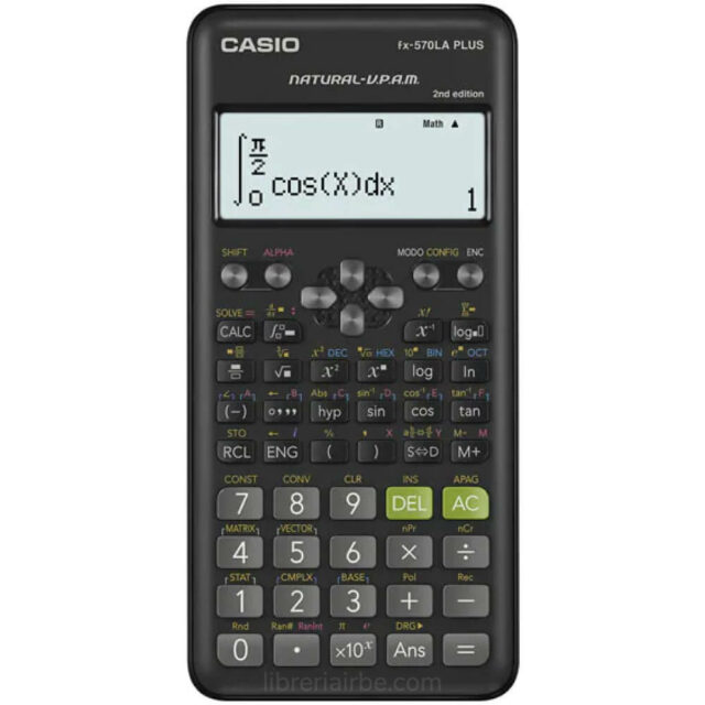 Calculadora Científica CASIO fx-570LA PLUS - Segunda Edición