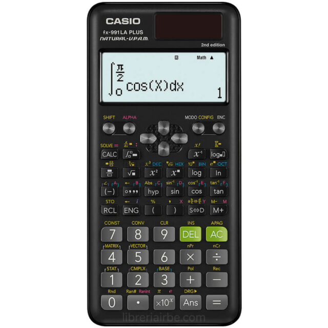 Calculadora Científica CASIO fx-991LA PLUS - Segunda Edición