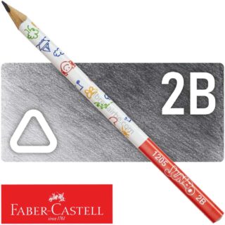 EcoLapiz Negro de Grafito 2B JUMBO Triangular Faber Castell Librería IRBE Cochabamba Bolivia
