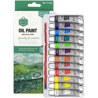Pintura al Óleo, Keep Smiling, en Tubos de 12 ml, Set de 12 Colores