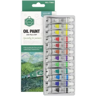 Pintura al Óleo, Keep Smiling, en Tubos de 6 ml, Set de 12 Colores