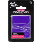 Arcilla Polimérica Mont Marte Signature 60 g - Morado