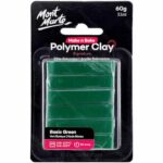 Arcilla Polimérica Mont Marte Signature 60 g - Verde Básico