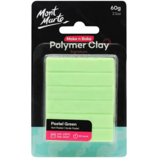 Arcilla Polimérica Mont Marte Signature 60 g - Verde Pastel
