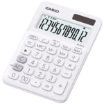 Calculadora de 12 Dígitos CASIO MS-20UC - Blanco