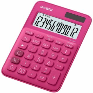Calculadora de 12 Dígitos CASIO MS-20UC - Rosa