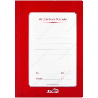 Archivador Rápido con Fastener de Metal LIDER Tamaño Oficio