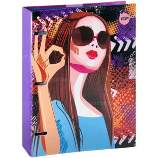 Carpeta Trapper Tamaño Carta TOP 3 Anillas con 200 Hojas y Separadores