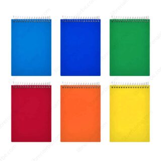 Cuaderno de Bolsillo para Notas con Hojas Cuadriculadas 5 mm Anillado Horizontal Colores Librería IRBE Cochabamba Bolivia