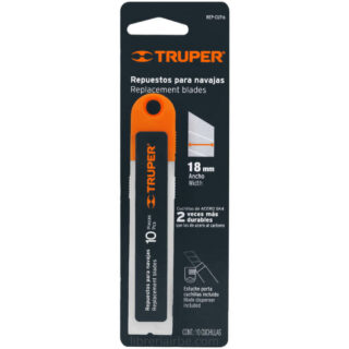 Set 10 Cuchillas 18 mm de Repuesto para Navajas TRUPER