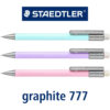 Portaminas 0.5 mm STAEDTLER graphite 777 Pastel