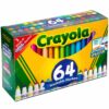 Set de 64 Marcadores Lavables Punta Cónica Crayola (48 Broad Line, 8 Gel FX, 8 Window Markers)