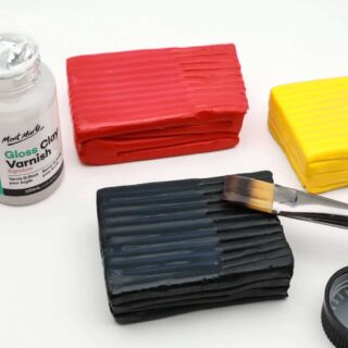 Barniz Brillante para Arcilla Polimerica o de Secado al Aire Mont Marte Signature 120 ml Uso Librería IRBE Cochabamba Bolivia