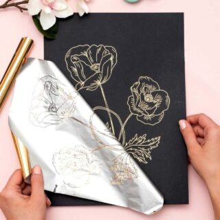 Bolígrafo Térmico USB para Termotransferencia - Foil Quill Freestyle IBI CRAFT Ejemplo