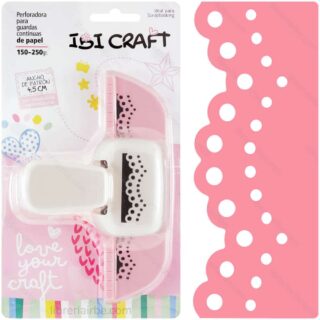 Perforadora de Borde Continuo para Papel IBI CRAFT - Doily Nuevo