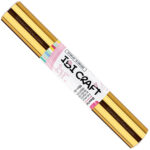 Rollo de Foil Metálico Activado por Calor para Foil Quill IBI CRAFT (15 cm x 3 m) - Dorado