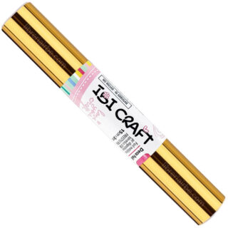 Rollo de Foil Metálico Activado por Calor para Foil Quill IBI CRAFT (15 cm x 3 m) - Dorado