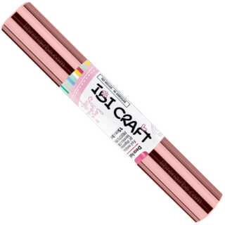 Rollo de Foil Metálico Activado por Calor para Foil Quill IBI CRAFT (15 cm x 3 m) - Oro Rosa