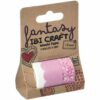 Set de 3 Rollos de Cinta Adhesiva Decorativa Washi Tape IBI CRAFT Fantasy Pink