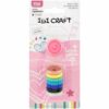 Set de 8 Anillos - Discos de 24 mm para Cuaderno Inteligente IBI CRAFT - Corazón - Multicolor